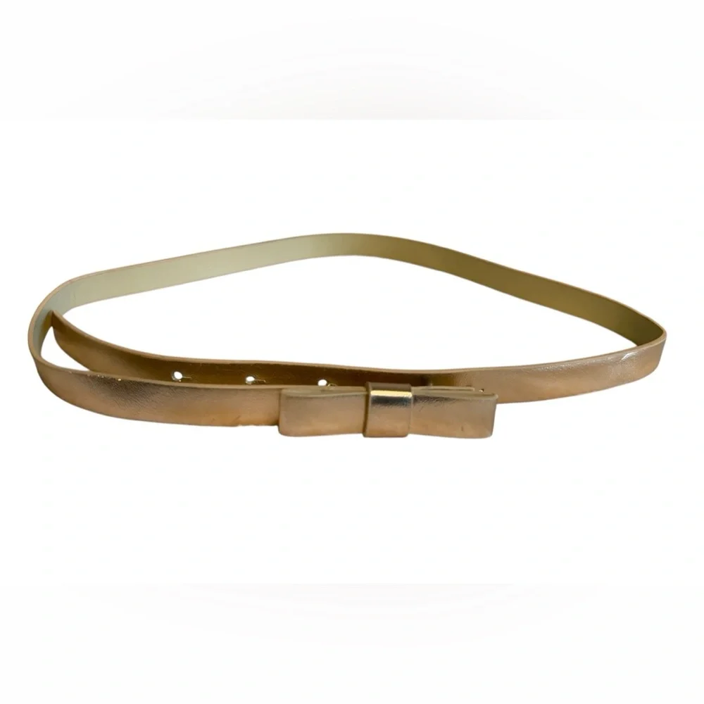 Children’s Rose Gold Bow Belt